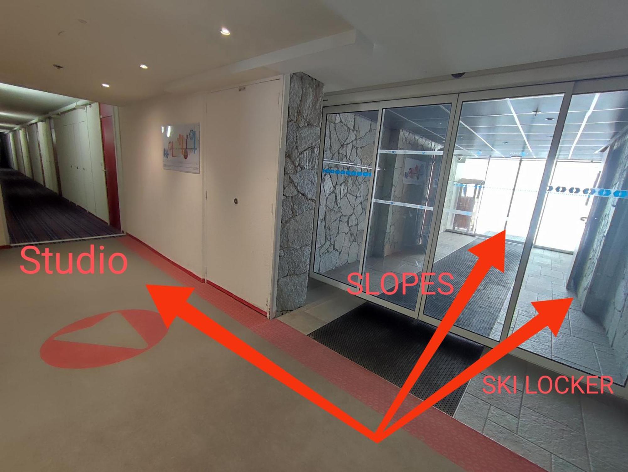 Studio Cosy 2100M Pied Des Pistes-Direct To Ski Slopes-Ski In Ski Out-La Plagne Aime 2000 Exteriör bild