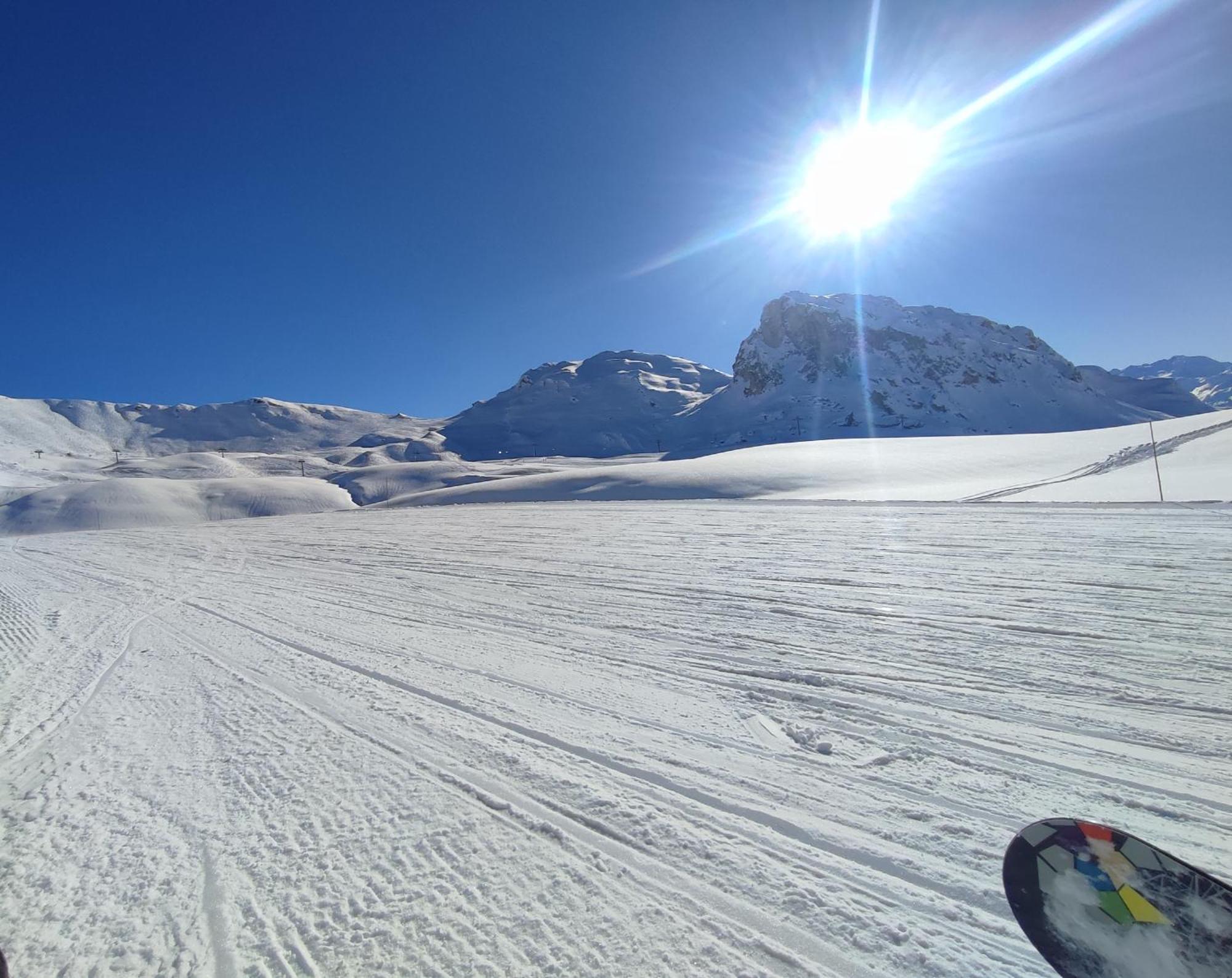 Studio Cosy 2100M Pied Des Pistes-Direct To Ski Slopes-Ski In Ski Out-La Plagne Aime 2000 Exteriör bild