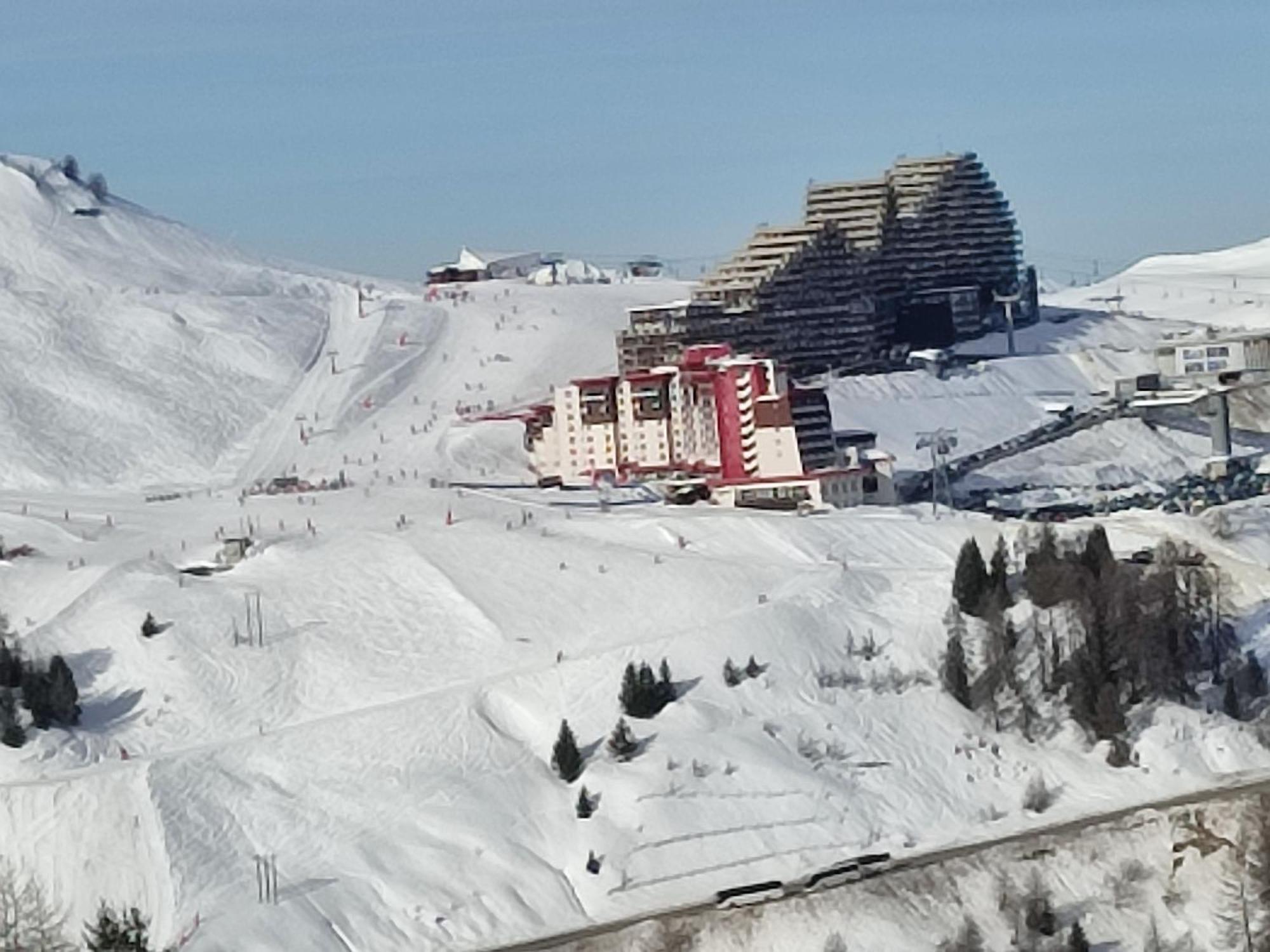 Studio Cosy 2100M Pied Des Pistes-Direct To Ski Slopes-Ski In Ski Out-La Plagne Aime 2000 Exteriör bild
