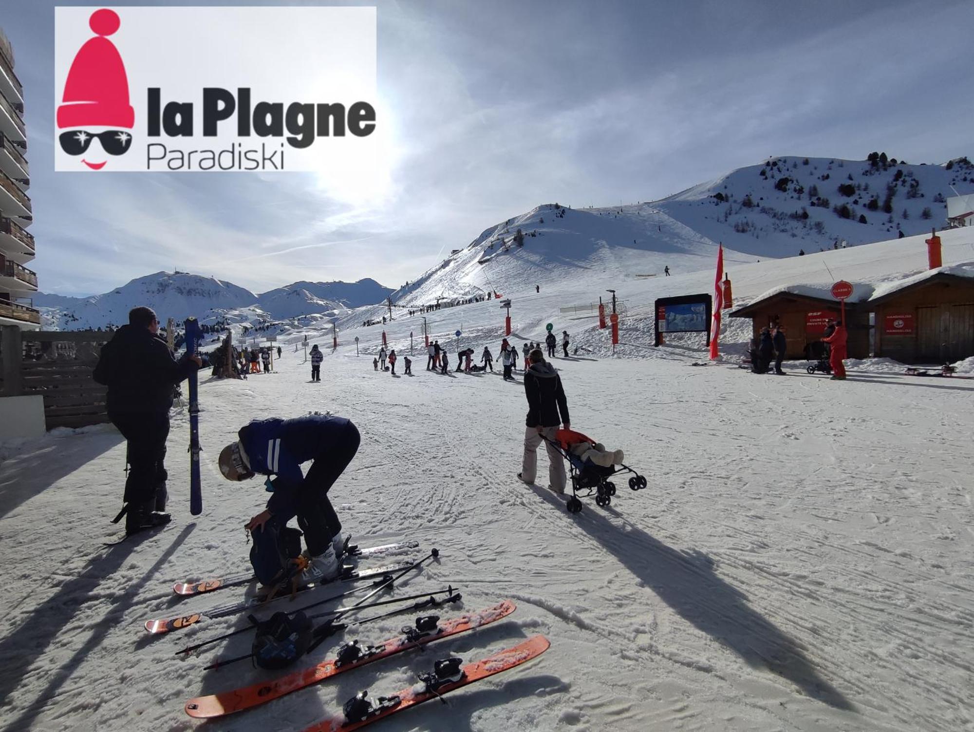 Studio Cosy 2100M Pied Des Pistes-Direct To Ski Slopes-Ski In Ski Out-La Plagne Aime 2000 Exteriör bild